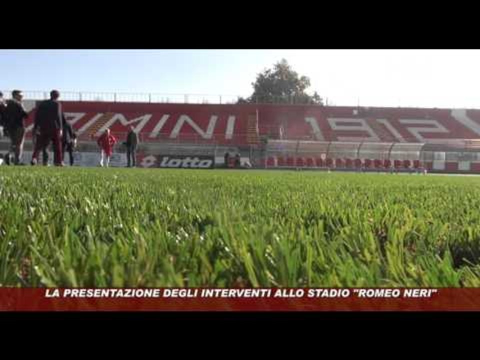 Icaro Sport. Presentati gli interventi allo stadio "Romeo Neri"