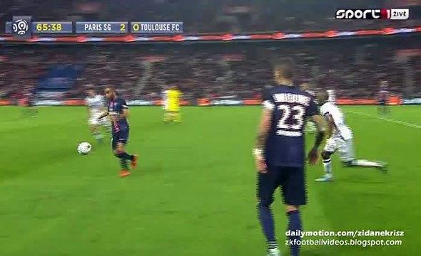 3-0 Lucas Moura GOAL - Paris Saint Germain v. Toulouse 07.11.205 hD