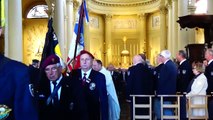 Paras commando Belge fête à Bruxelles la St Michel leur archange le 09 octobre 2015