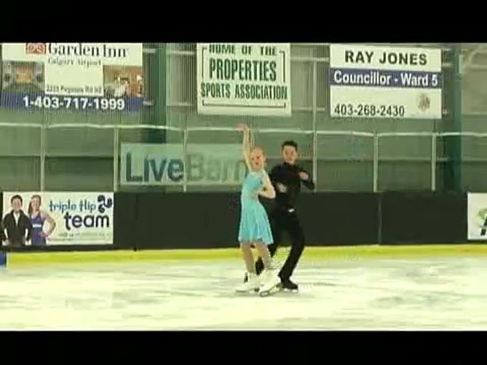 M. Saunders/W. Oddson (Pre-Novice Pattern Dance)