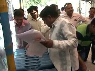 Narmada district Collector desptach of EVM machines for Gujarat civicbody polls
