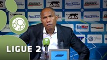 Conférence de presse AJ Auxerre - RC Lens (1-2) : Jean-Luc VANNUCHI (AJA) - Antoine  KOMBOUARE (RCL) - 2015/2016