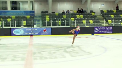 Brynn Meredith - Juv Women U12 - 2016 Skate Canada BC/YK Sectional Championships