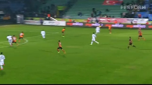 Leonard Kweuke Goal - Rizespor 3 - 3 Galatasaray - Super Lig - 07/11/2015