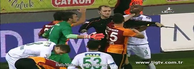 RIZESPOR vs GALATASARAY – Highlights –   7 Nov 2015