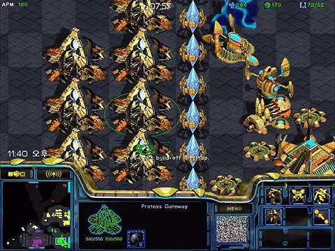 좋았던 팀조합! 커세어로 후반 견제 스타 2배속 빠른무한 3vs3 (Starcraft_Broodwar 3vs3 Fastest Map)