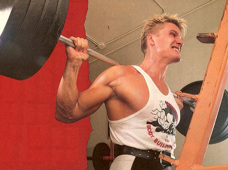 Dolph Lundgren - Bodybuilding Training (Workout Motivation Video)