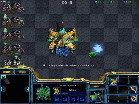 4분만에 게임 끝내는 포토러쉬, 중독성 있음 스타 3배속 빠른무한 3vs3 (Starcraft_Broodwar 3vs3 Fastest Map)