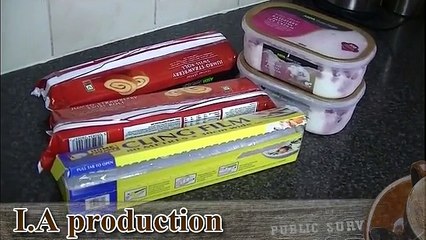 EASY ICE CREAM CAKE RECIPE IN URDU / HINDI