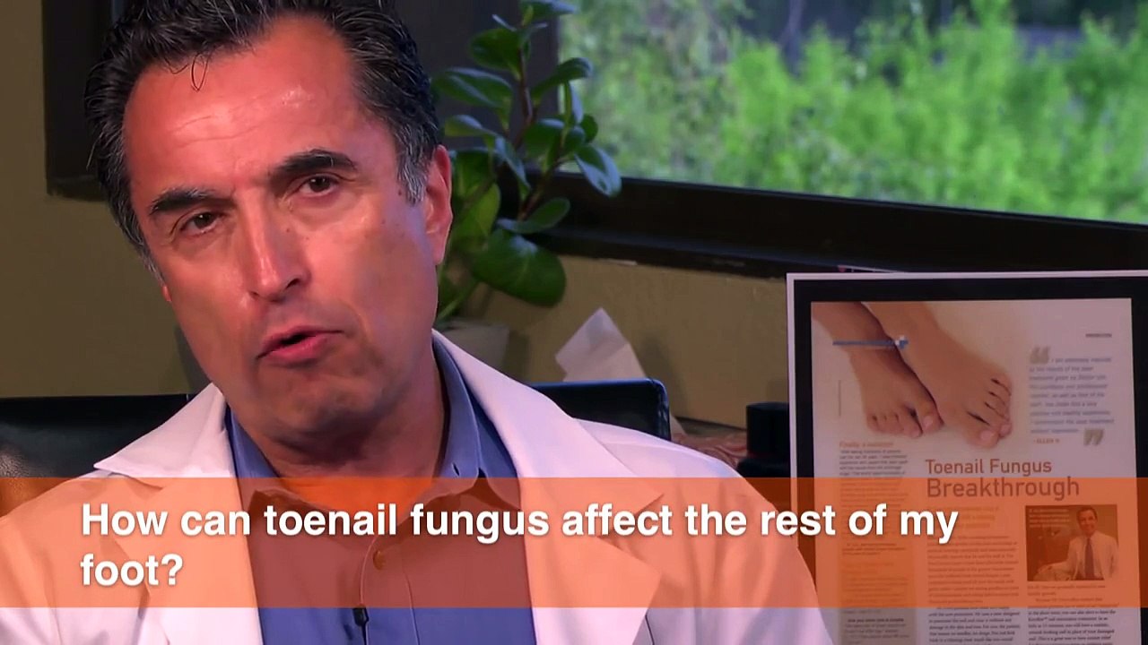 How will toenail fungus effect the rest of my foot?