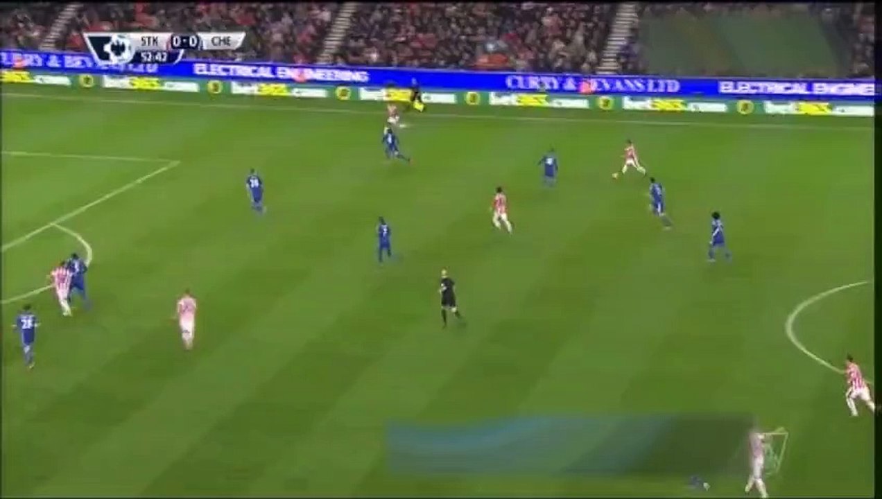 هدف فوز ستوك سيتي علي تشيلسي ٧-١١-٢٠١٥