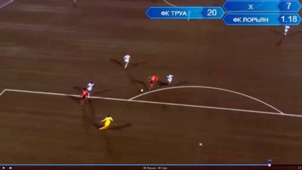 Lorient vs Troyes 07.11.2015 1-0 Goal