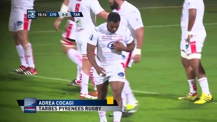 PRO D2 – Résumé Lyon-Tarbes: 46-6 – J8 - Saison 2015/2016