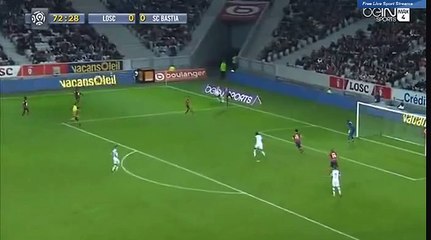 Gael Danic Goal - Lille 0 - 1 Bastia - 07/11/2015