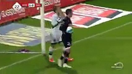 Oostende - OH Leuven 3-0. Kevin Vandendriessche Goal. Jupiler League 7⁄11⁄2015