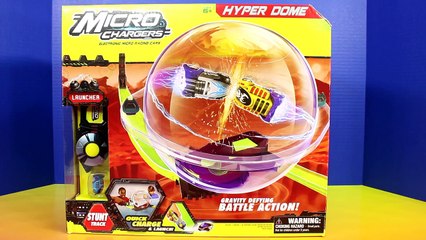 Micro Chargers Micro Dome Stunt Race Track With Disney Pixar Cars Lemons Professor Z