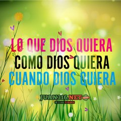 Que se haga su voluntad