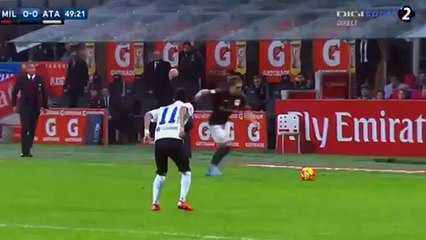 Marco Sportiello incredible save HD - AC Milan vs Atalanta - Serie A 2015