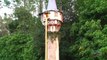 Tangled Rapunzel tower at Disneys Epcot Flower and Garden Festival 2011