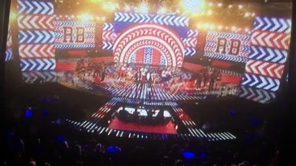 Reggie N Bollie singing WMYB mashed with Cheerleader on the X Factor #3