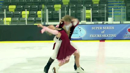 Alexa Linden/Addison Voldeng - Senior Short Dance - 2016 Skate Canada BC/YK Sectional Championships