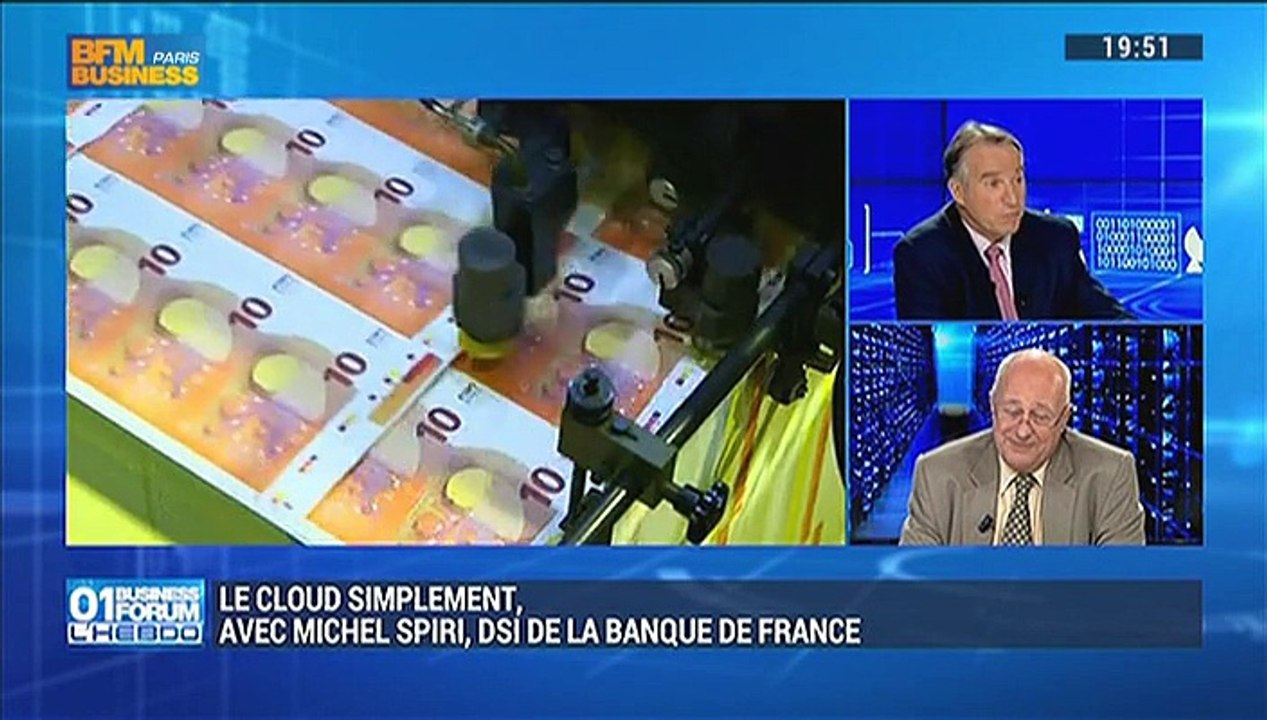 Le Cloud simplement: Banque de France - 07/11