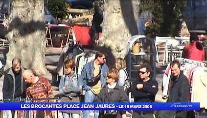 Flassans TV ▶ Brocantes Place Jean Jaurès - (2008)