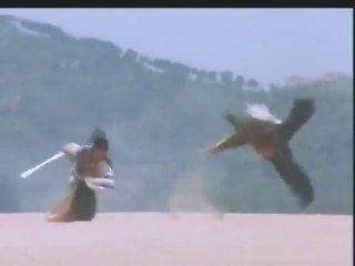 Yen Shi-Kwan（任世官）Duel Scene (White Hair Mode 1992)
