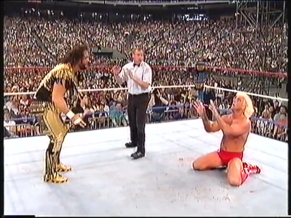 Randy Savage vs. Ric Flair - WrestleMania 8 (German)