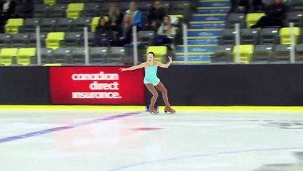 Emily Bausback - Novice Women Short - 2016 Skate Canada BC/YK Sectional Championships