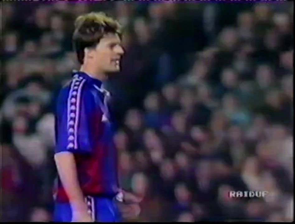'Dream Team' Barça vs. Werder Bremen - UEFA Supercup 1991/92, 2nd leg - 3/4