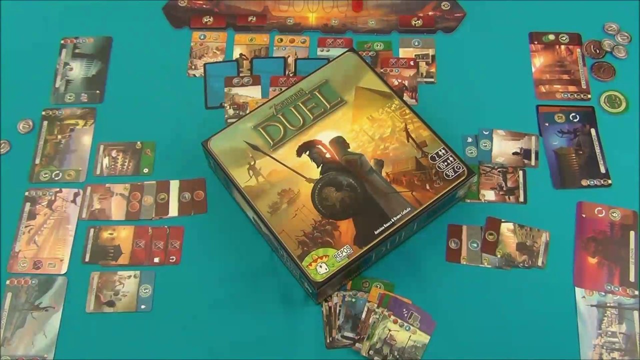 Vidéorègle #426: 7 Wonders Duel, le jeu de civilisation à deux joueurs