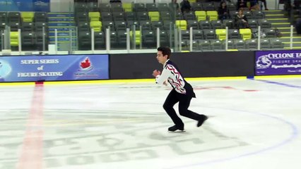 Alexander Lawrence - Junior Men Short - 2016 Skate Canada BC/YK Sectional Championships