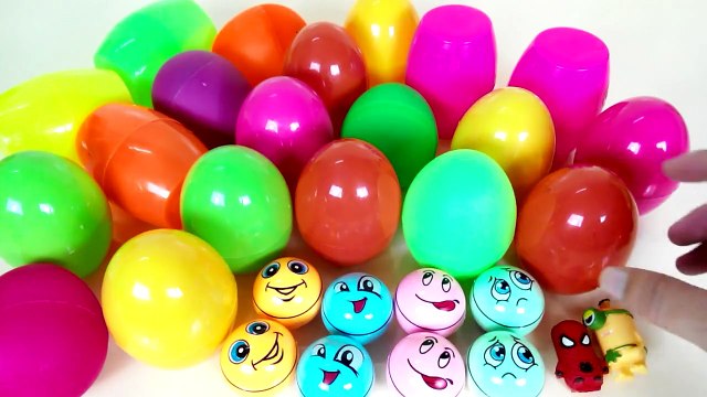 30 Surprise Eggs!!! Disney CARS MARVEL Spider Man SpongeBob HELLO KITTY PARTY ANIMALS Lps