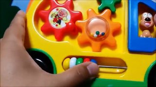 アンパンマンおもちゃ❤知育 ブロック 車で遊ぼう！Anpanman Toys Cartoon Animation