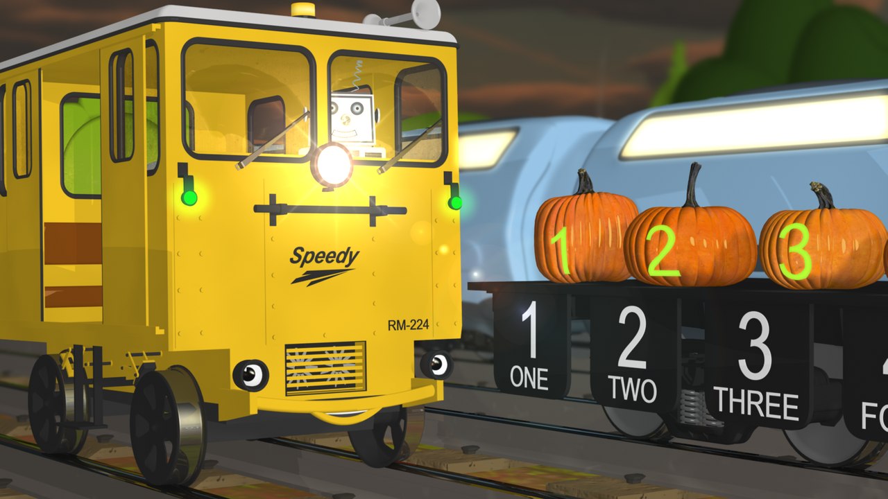 Learn Numbers and Carve Pumpkins with Shawn and Team! (Counting 4 times in 4 different ways!)