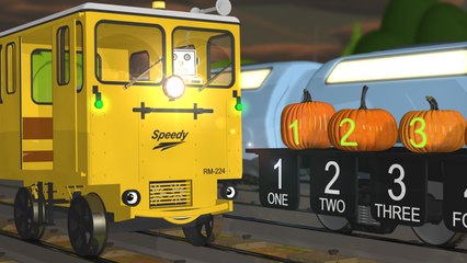 Learn Numbers and Carve Pumpkins with Shawn and Team! (Counting 4 times in 4 different ways!)