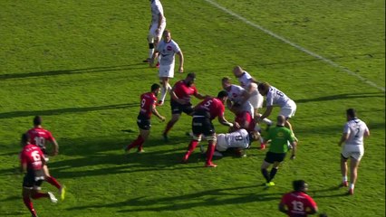 TOP 14 - Toulon-Montpellier: 52-8 - Essai 1 Lachie Turner (TLN) - J8 - Saison 2015/2016
