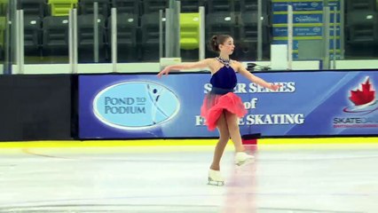 Jessica McHugh - Junior Women Short - 2016 Skate Canada BC/YK Sectional Championships