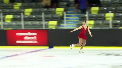 Kennedy Lavertu - Junior Women Short - 2016 Skate Canada BC/YK Sectional Championships
