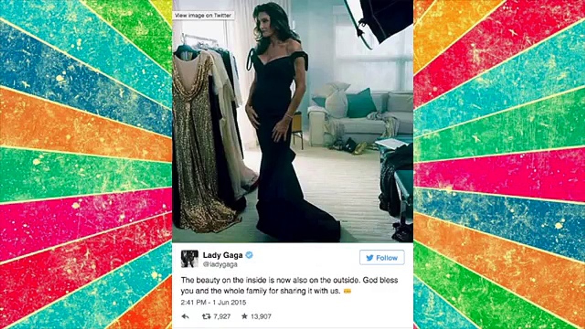 ⁣Kim Kardashian Reacts To Caitlyn Jenners Vanity Fair Photoshoot Cover