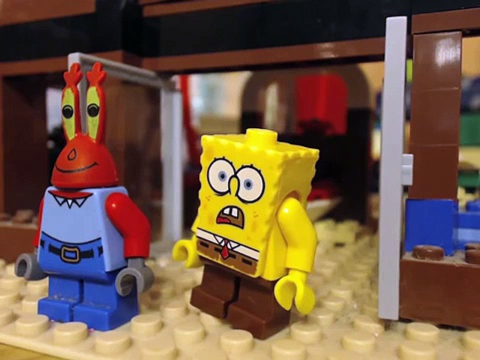 LEGO SpongeBob Ep 1 Plankton Steals The Recipe Dailymotion Video