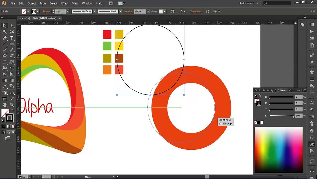 Professional Logo Design - Adobe Illustrator cs6 (Alpha)