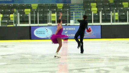 Carrera Shek & Liam Lewis - Juvenile Free Dance - 2016 Skate Canada BC/YK Sectional Championships
