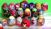 25 Surprise Eggs Bags Peppa Pig Simpsons Disney Frozen Lalaloopsy Minecraft Chupa-Chups CA