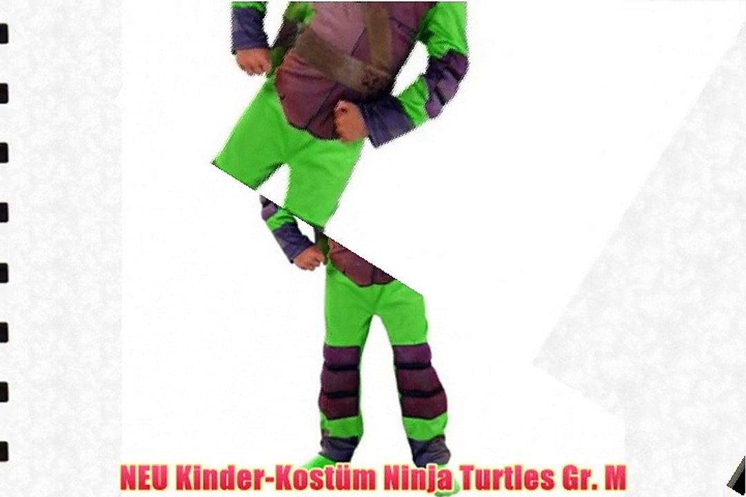 NEU Kinder-Kost?m Ninja Turtles Gr. M