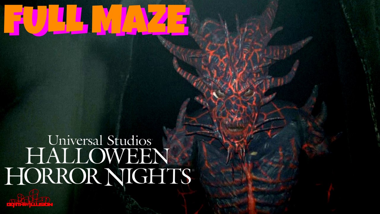 This Is The End 3D (HD Full Maze) Halloween Horror Nights 2015 Universal Studios Hollywood