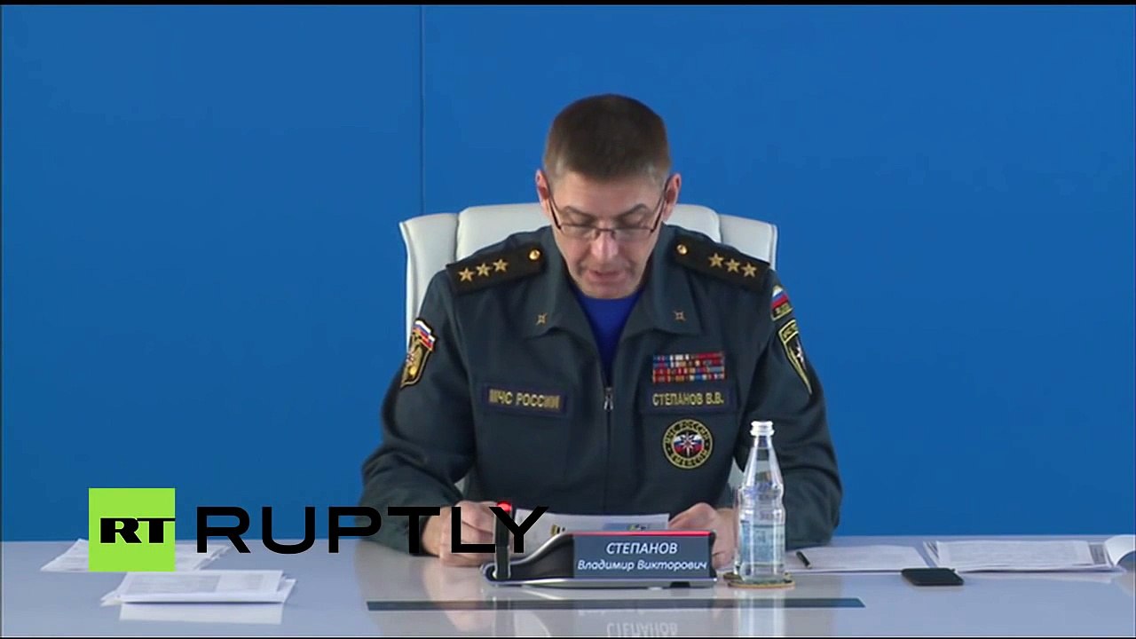 LIVE: EMERCOM hold briefing following Russian passenger plane crash in Egypts Sinai