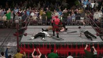 WWE 2K16 mankind v deadpool v noob saibot v paul wight