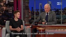 Justin Bieber al David Letterman (21-06-2012)